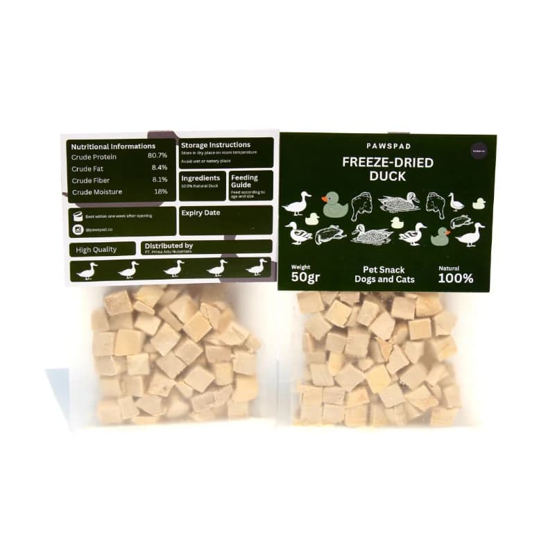 Freeze Dried Duck 50 gr