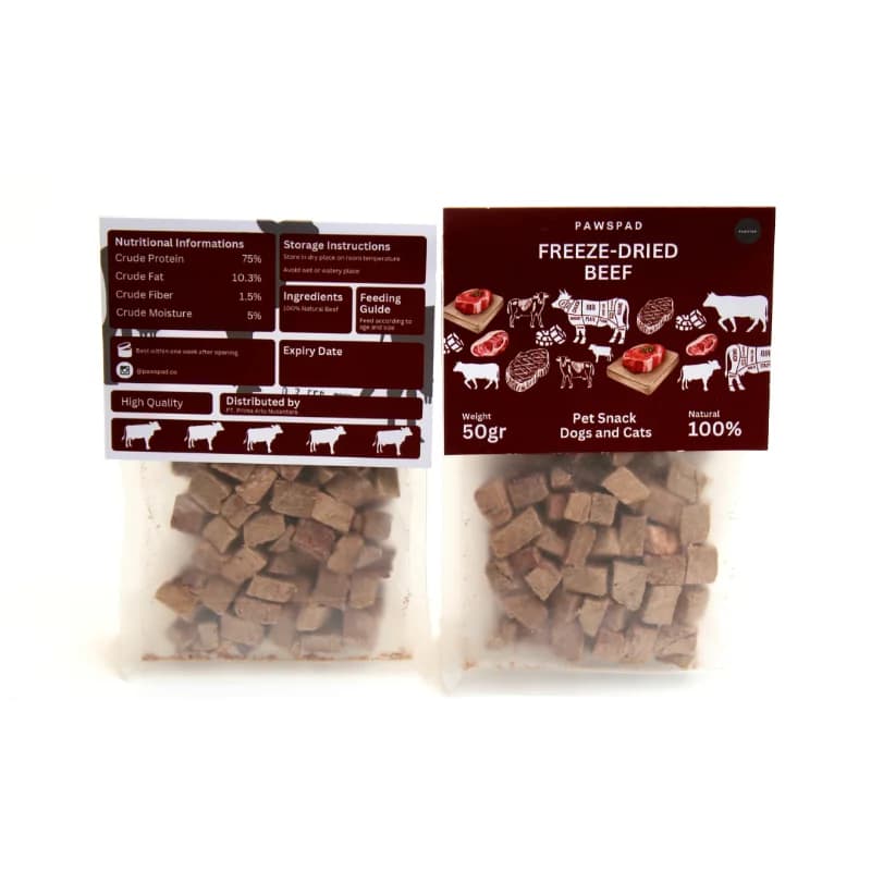 Freeze Dried Beef 50 gr