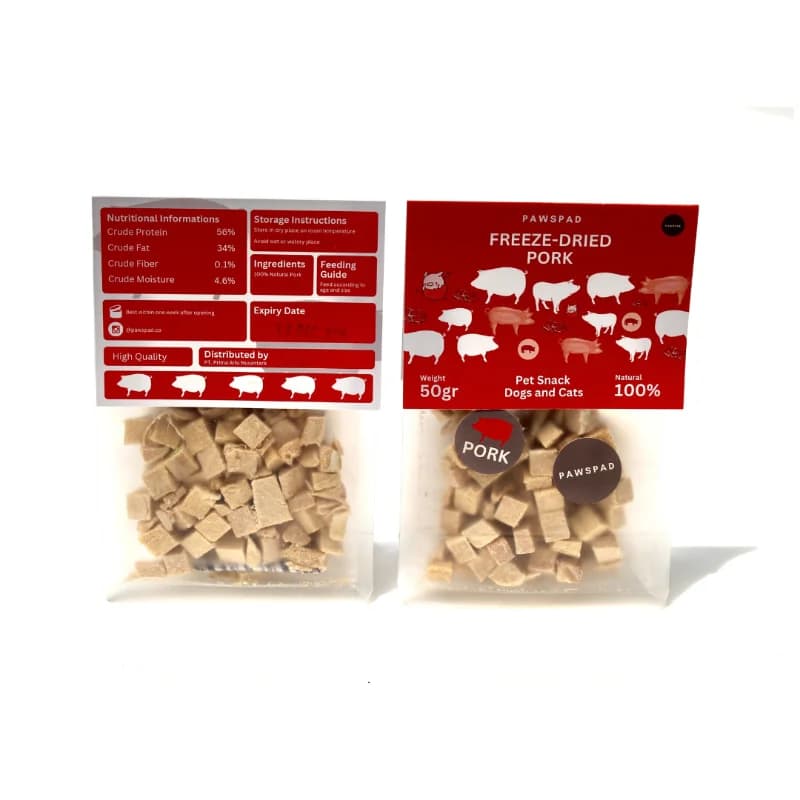 Freeze Dried Pork 50 gr