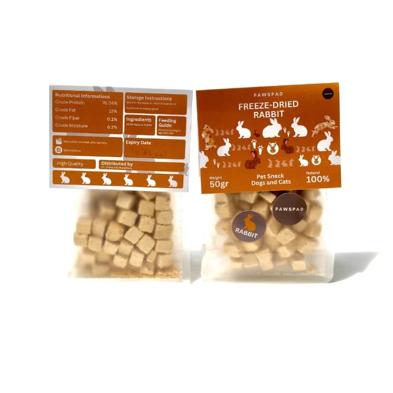 Freeze Dried Rabbit 50 gr